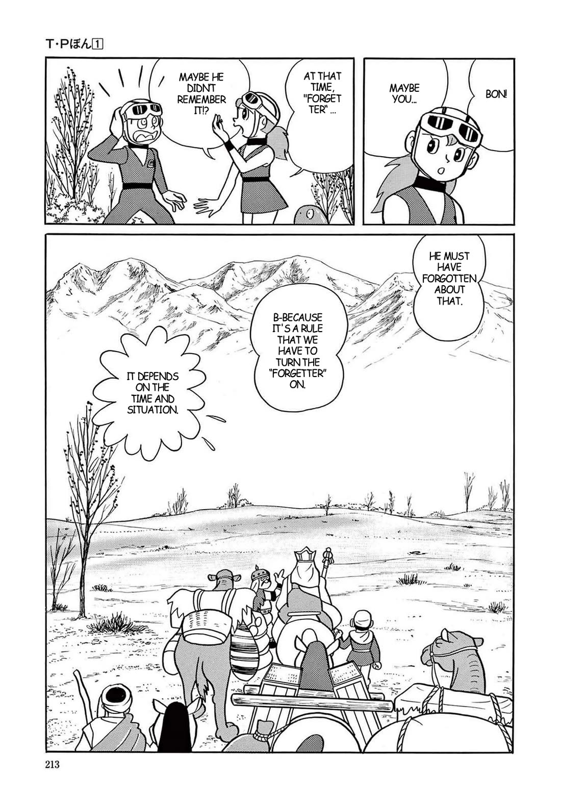 Time Patrol Bon Chapter 6 page 23 - Chapter 6: The Mountain of the Roaring White Dragon