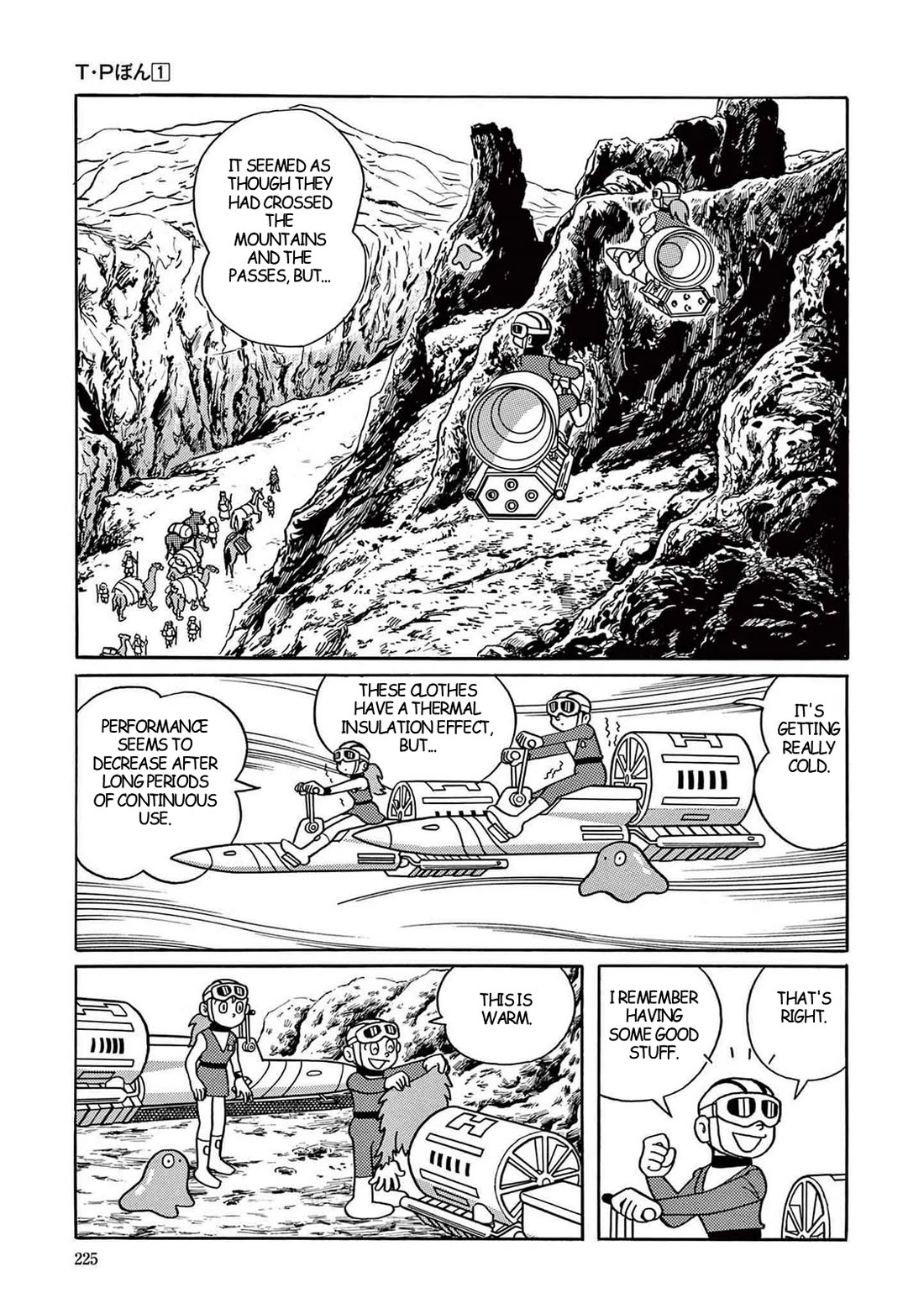 Time Patrol Bon Chapter 6 page 35 - Chapter 6: The Mountain of the Roaring White Dragon