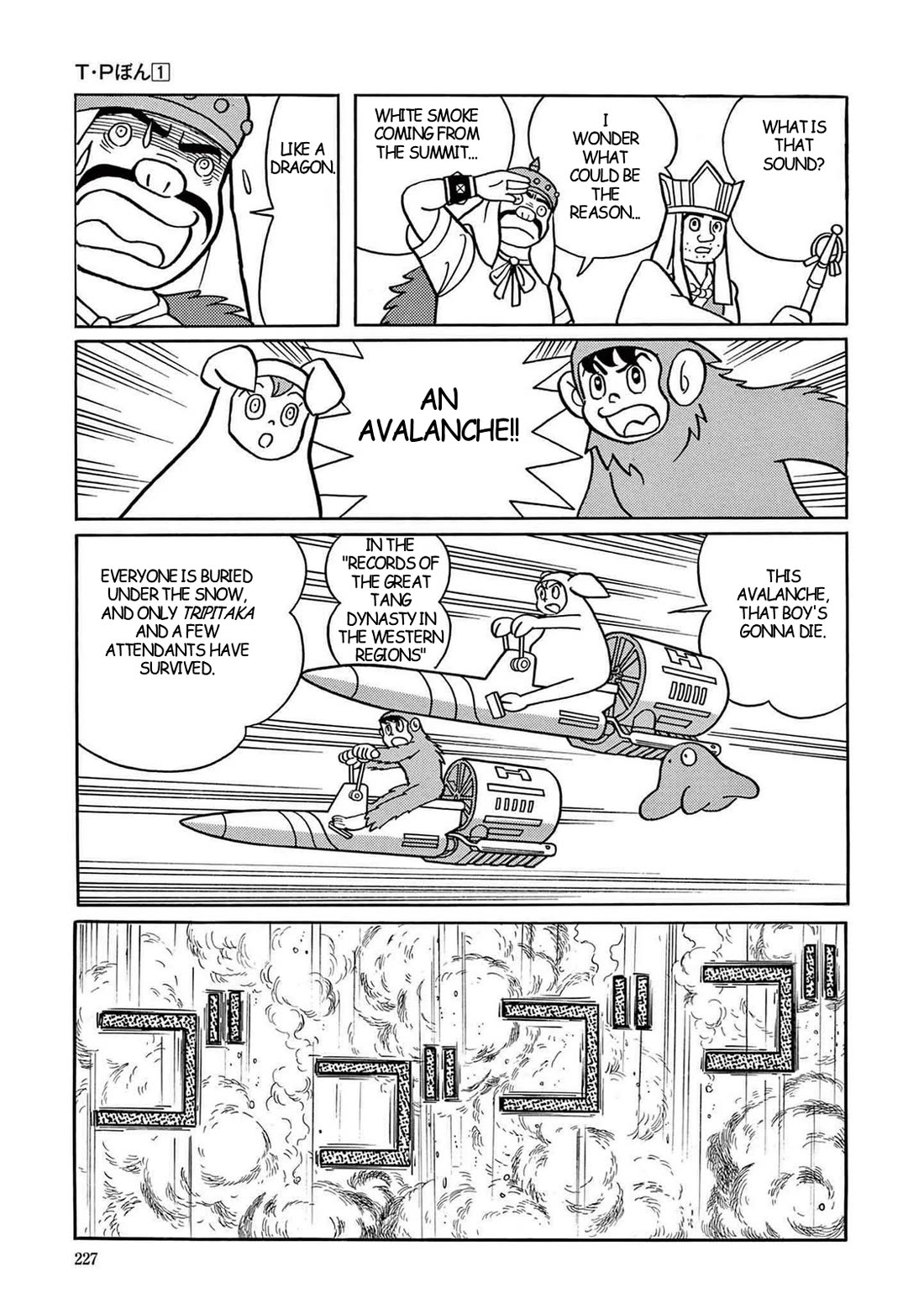 Time Patrol Bon Chapter 6 page 37 - Chapter 6: The Mountain of the Roaring White Dragon