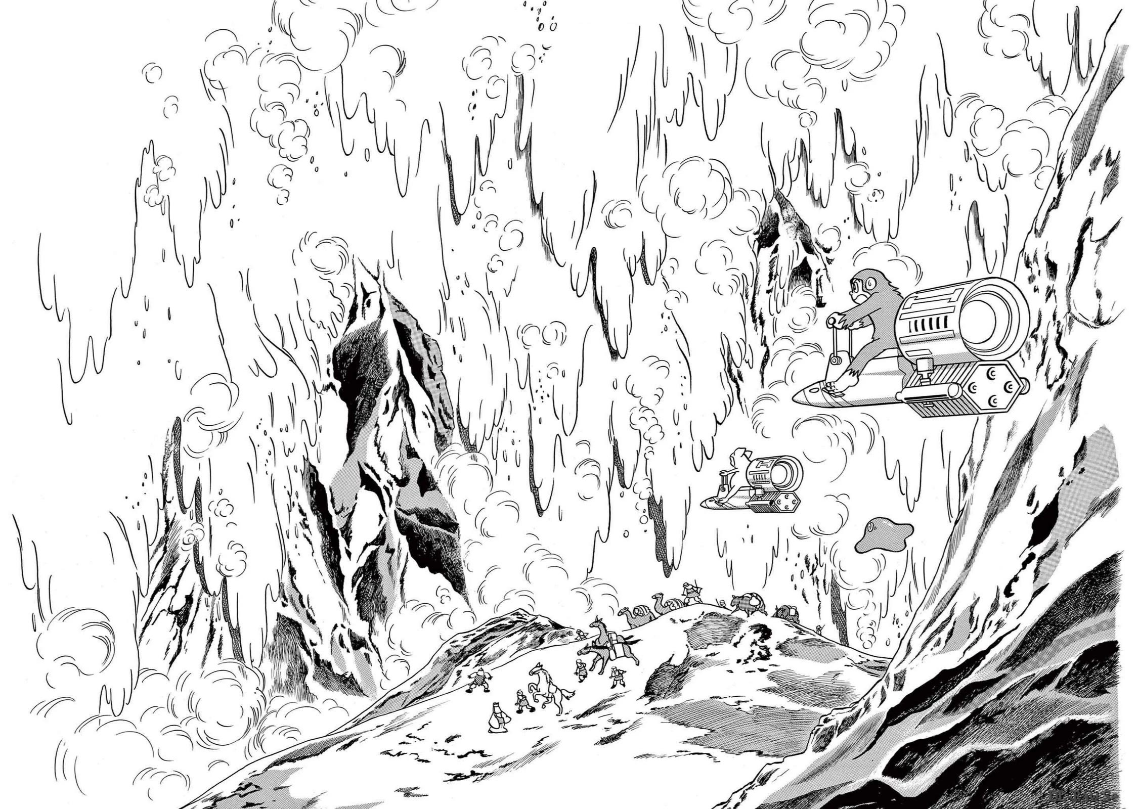 Time Patrol Bon Chapter 6 page 38 - Chapter 6: The Mountain of the Roaring White Dragon