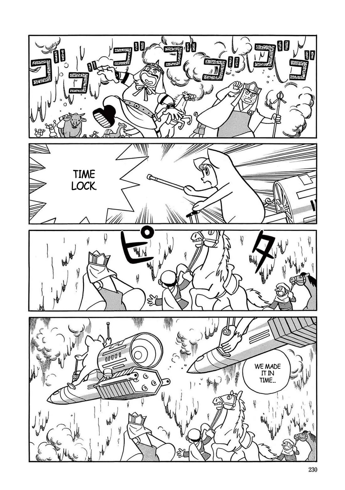 Time Patrol Bon Chapter 6 page 39 - Chapter 6: The Mountain of the Roaring White Dragon