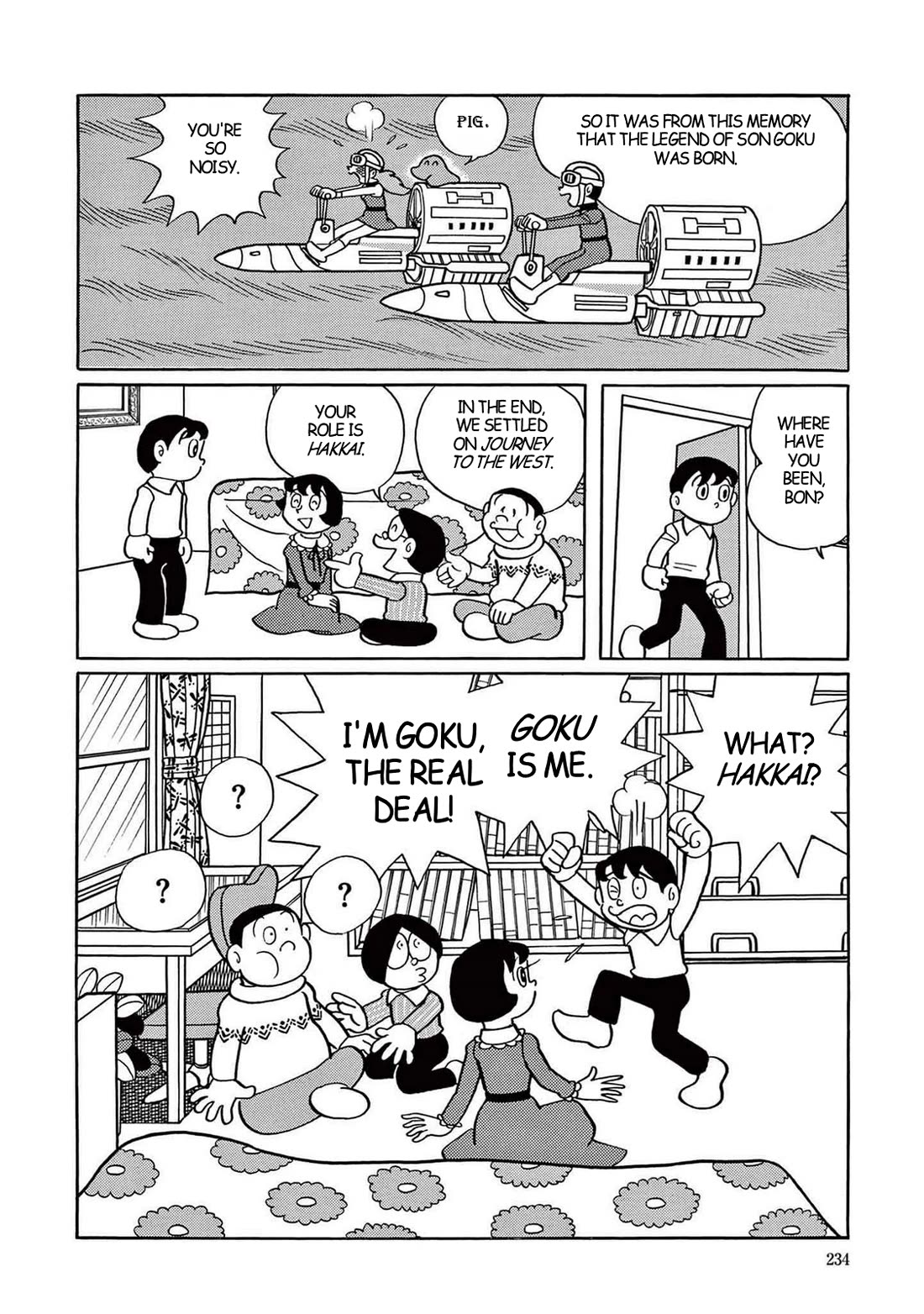 Time Patrol Bon Chapter 6 page 43 - Chapter 6: The Mountain of the Roaring White Dragon