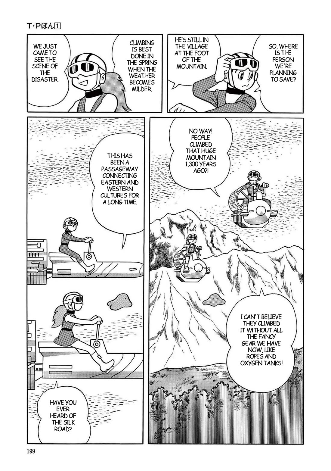 Time Patrol Bon Chapter 6 page 9 - Chapter 6: The Mountain of the Roaring White Dragon