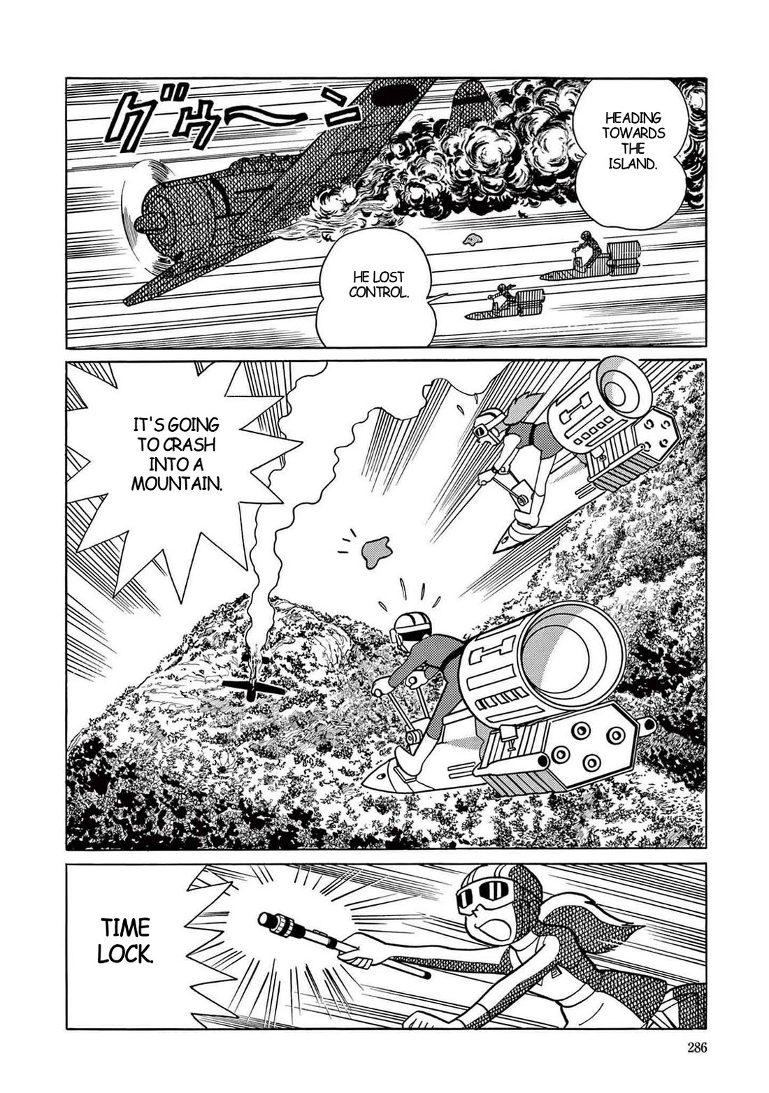 Time Patrol Bon Chapter 8 page 14 - Chapter 8: The Beautiful Girl on the Battlefield
