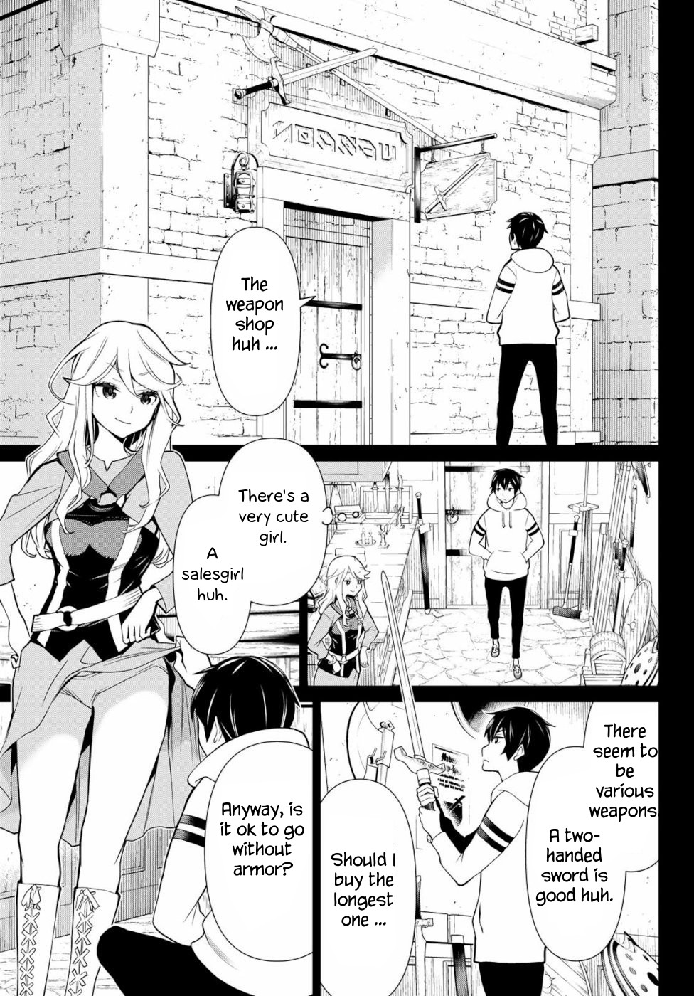Time Stop Brave Chapter 1 page 19 - Chapter 1: Shift and Stop