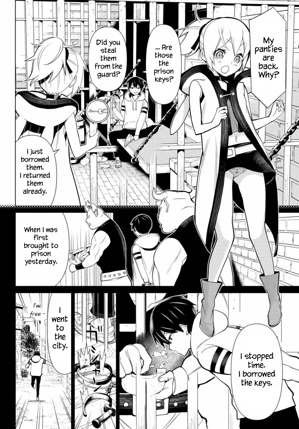 Time Stop Brave Chapter 1 page 4 - Chapter 1: Shift and Stop