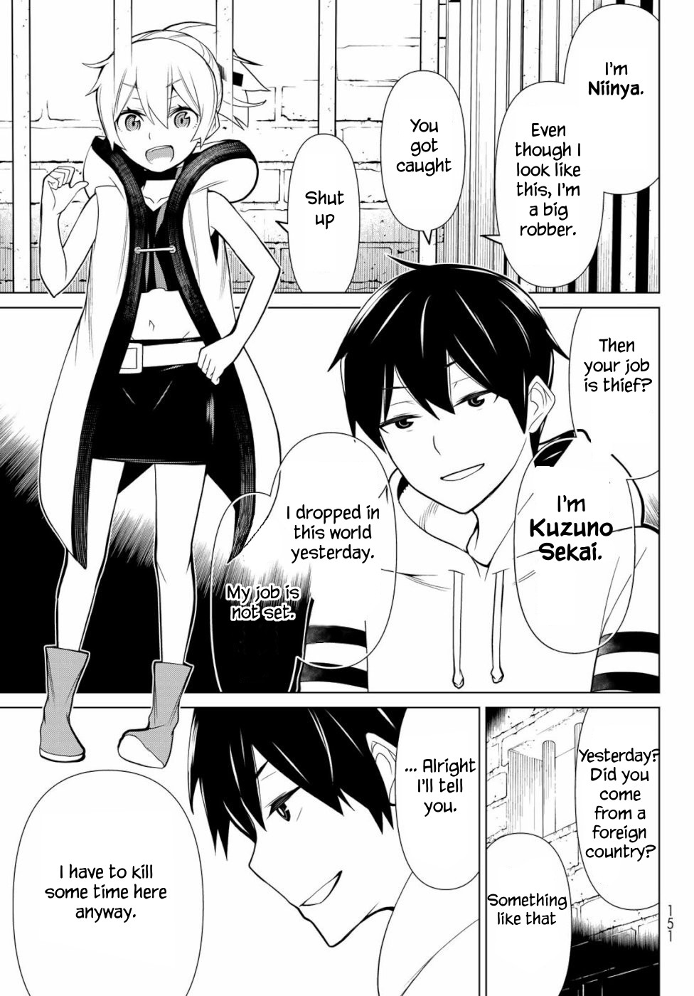 Time Stop Brave Chapter 1 page 7 - Chapter 1: Shift and Stop