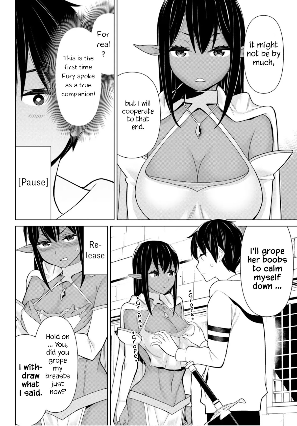 Time Stop Brave Chapter 10 page 8 - Chapter 10: Princesspray and Stop