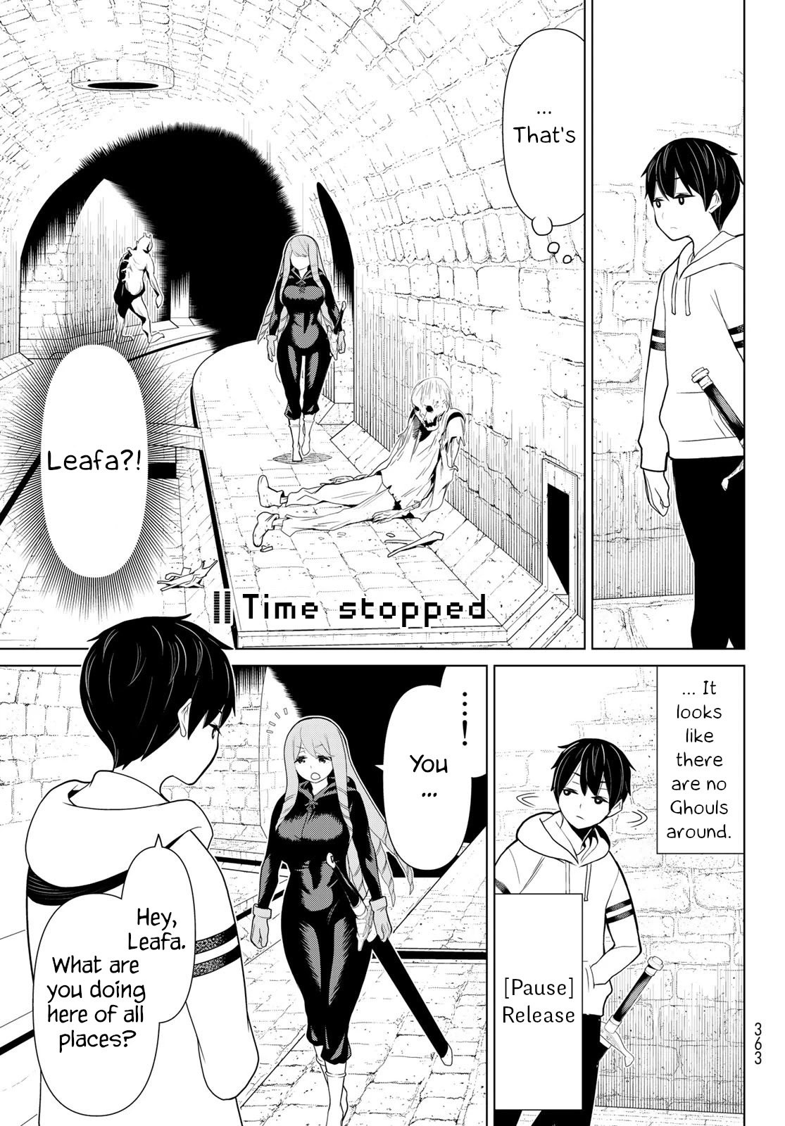 Time Stop Brave Chapter 12 page 30 - Chapter 12: Ghouls and Stop