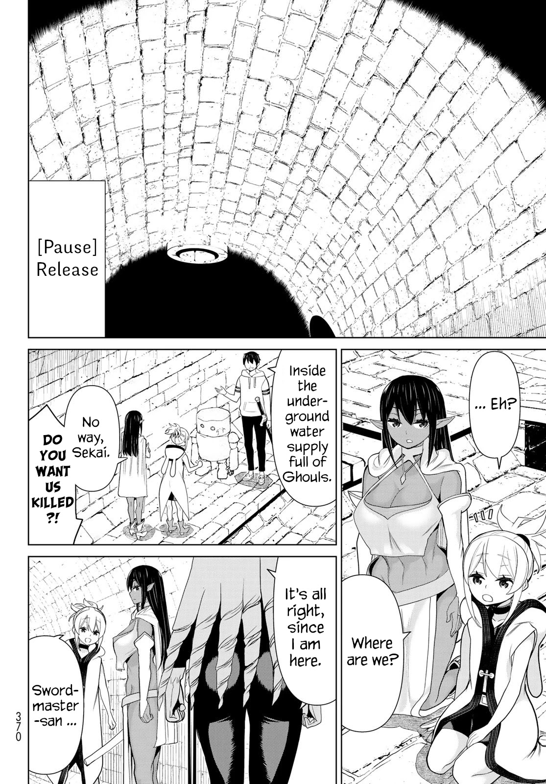 Time Stop Brave Chapter 12 page 37 - Chapter 12: Ghouls and Stop