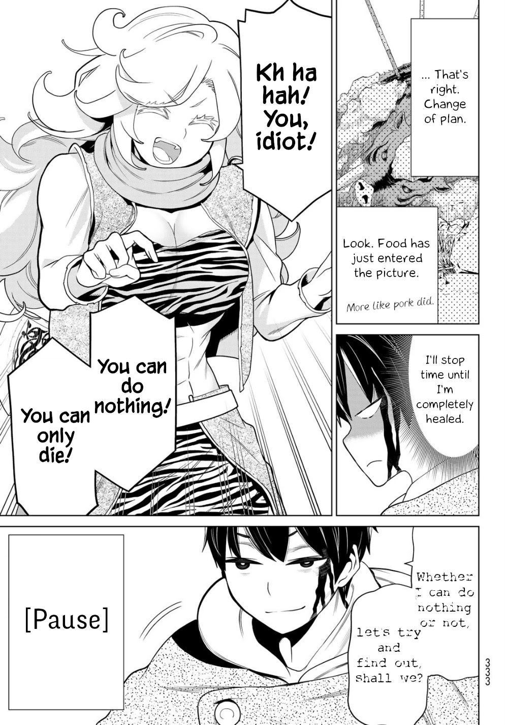 Time Stop Brave Chapter 14 page 40 - Chapter 14: Climb and Stop