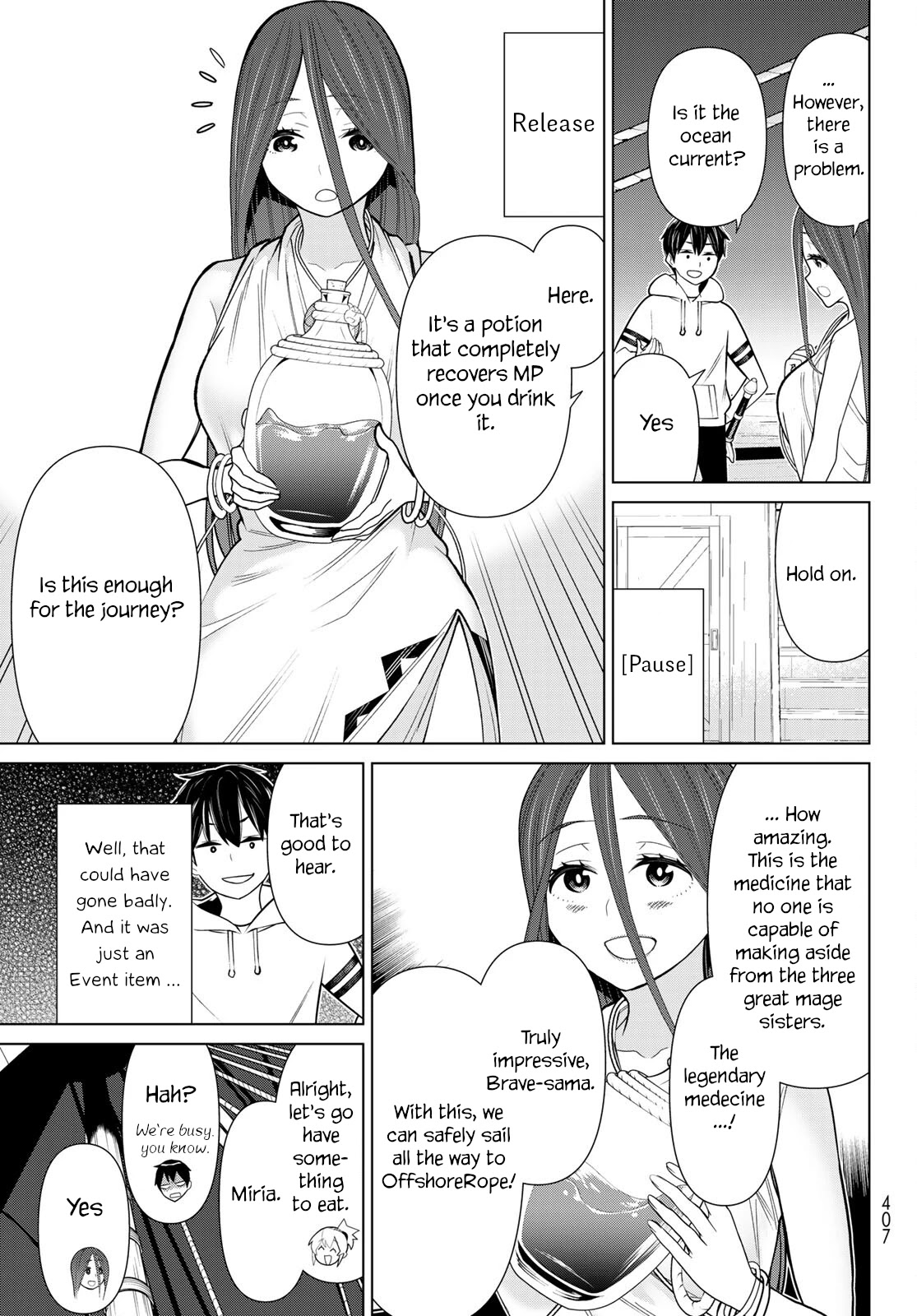 Time Stop Brave Chapter 21 page 8 - Chapter 21: Southbound and Stop