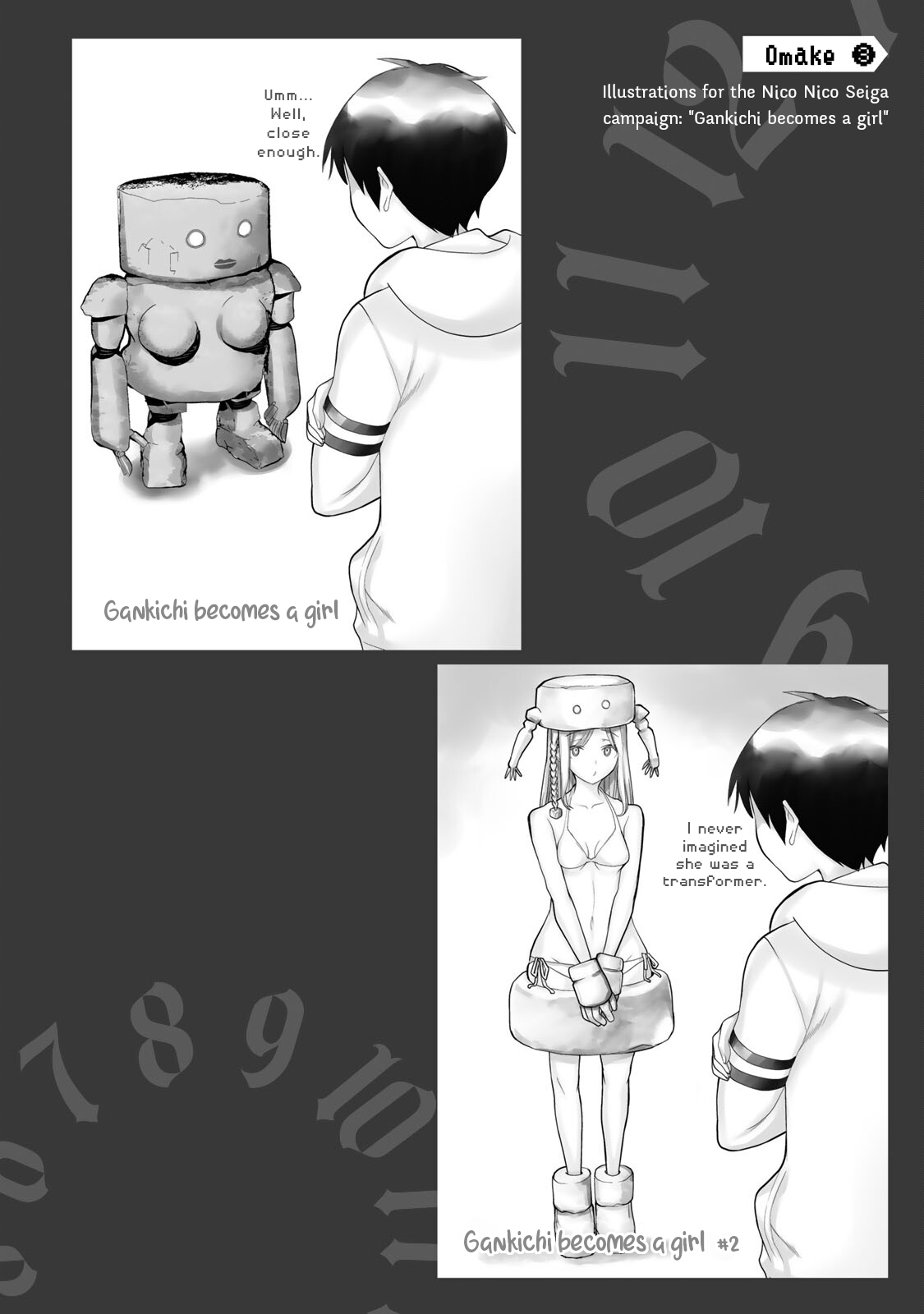 Time Stop Brave Chapter 23.2 page 3 - Chapter 23.2: Omake (Nips ver.)