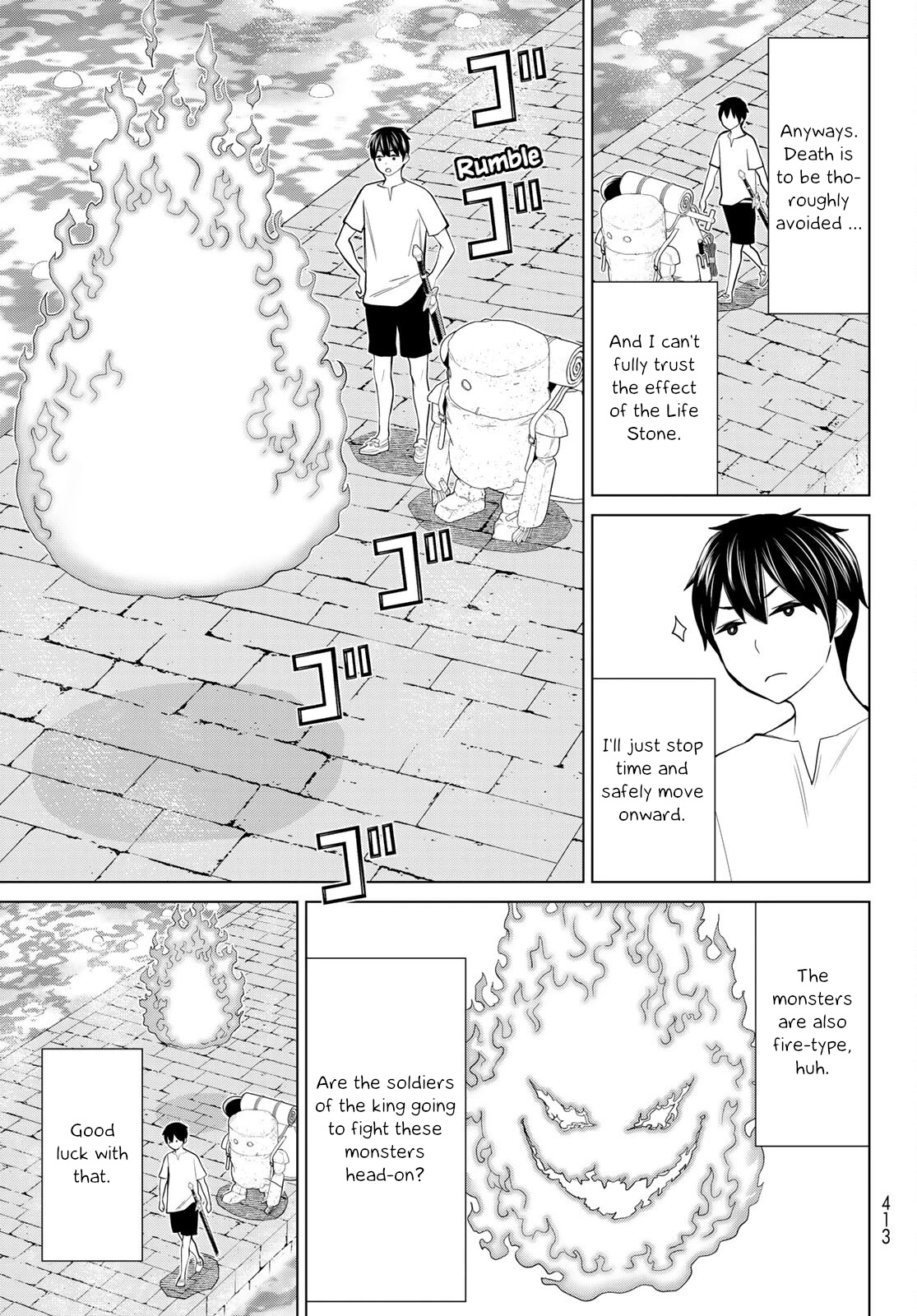 Time Stop Brave Chapter 24 page 9 - Chapter 24: Delve and Stop