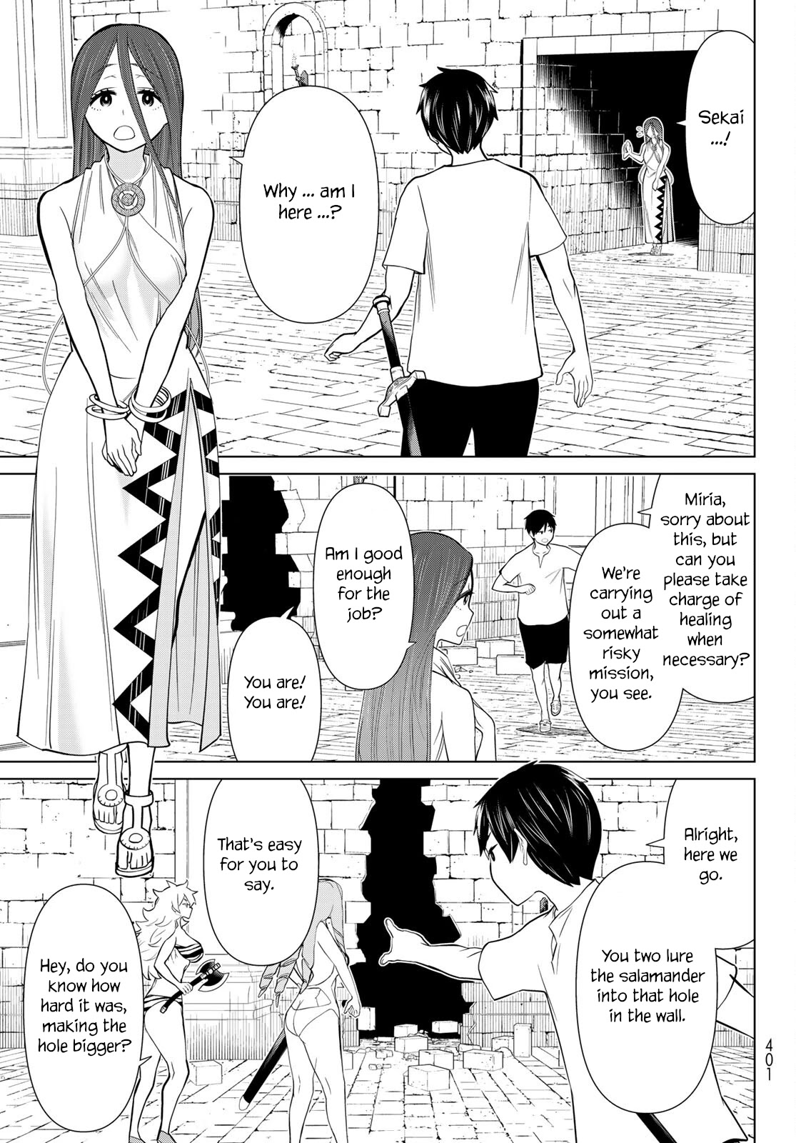 Time Stop Brave Chapter 26 page 12 - Chapter 26: Salamander and Stop