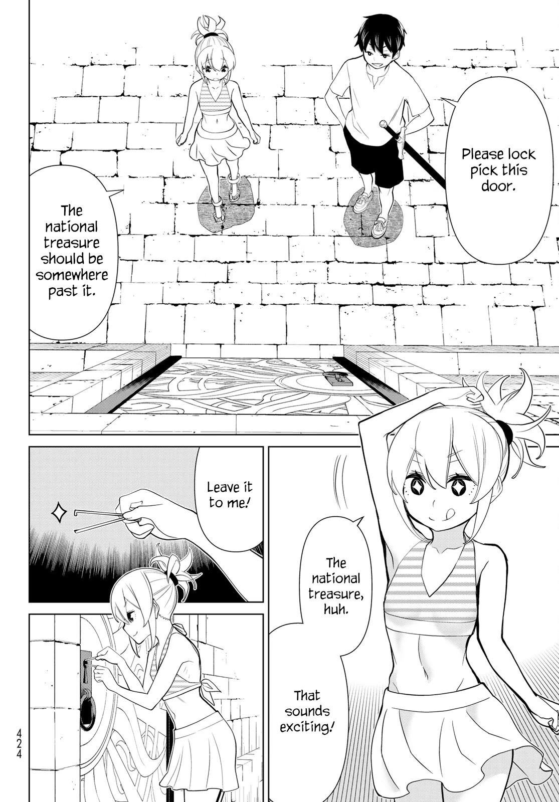 Time Stop Brave Chapter 26 page 32 - Chapter 26: Salamander and Stop