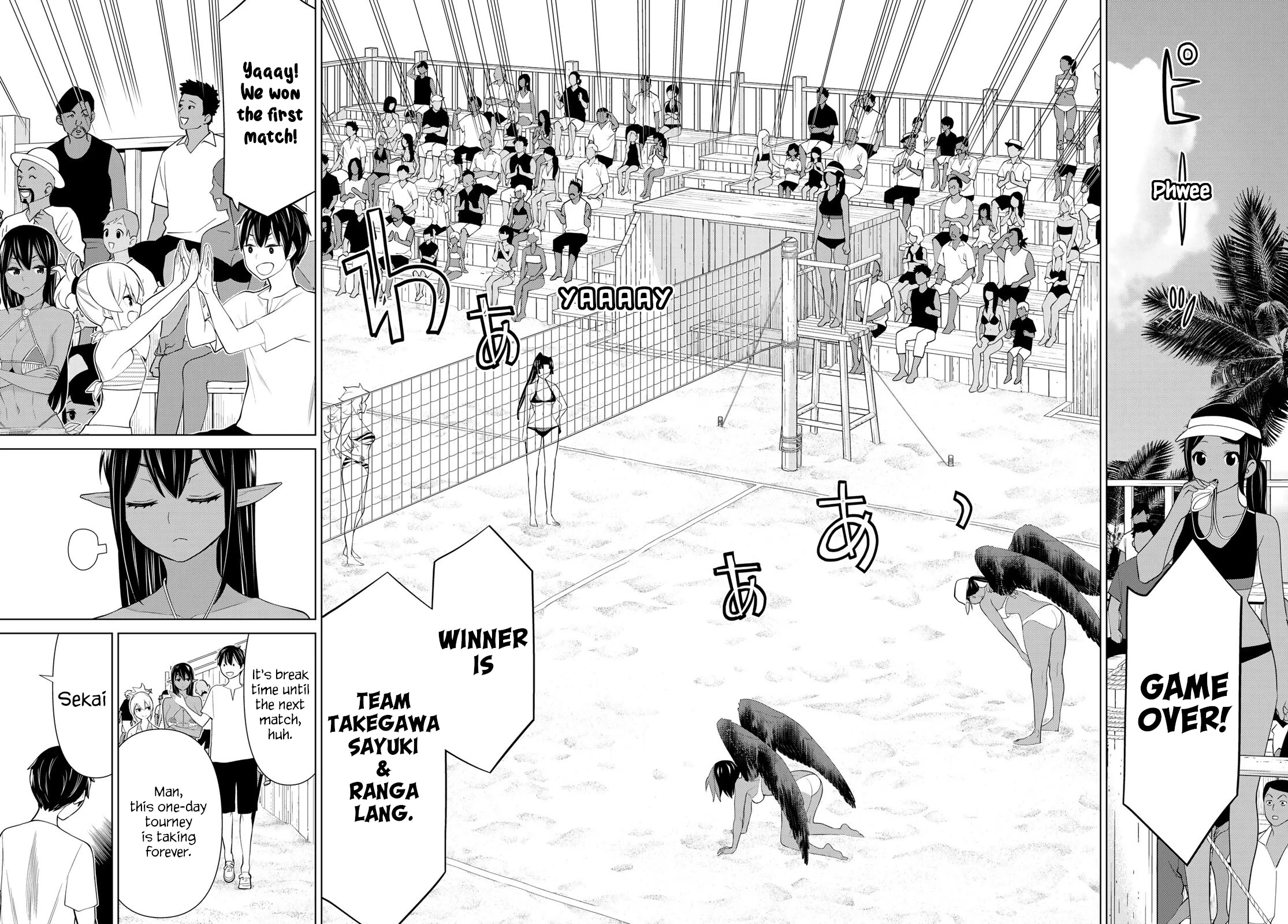 Time Stop Brave Chapter 28 page 16 - Chapter 28: Volleyball and Stop