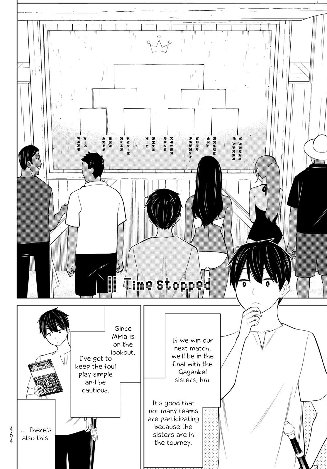 Time Stop Brave Chapter 28 page 21 - Chapter 28: Volleyball and Stop