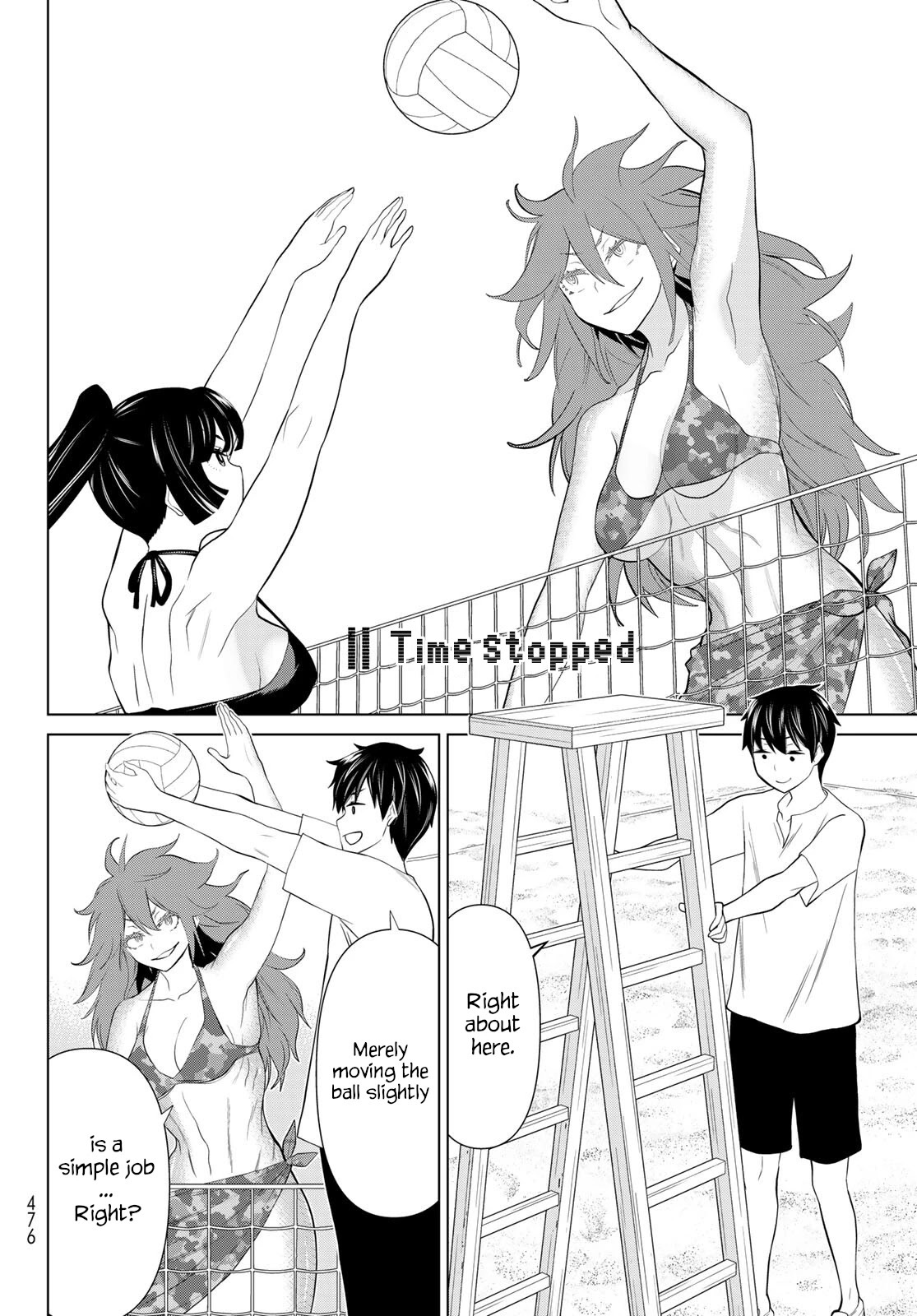 Time Stop Brave Chapter 28 page 33 - Chapter 28: Volleyball and Stop
