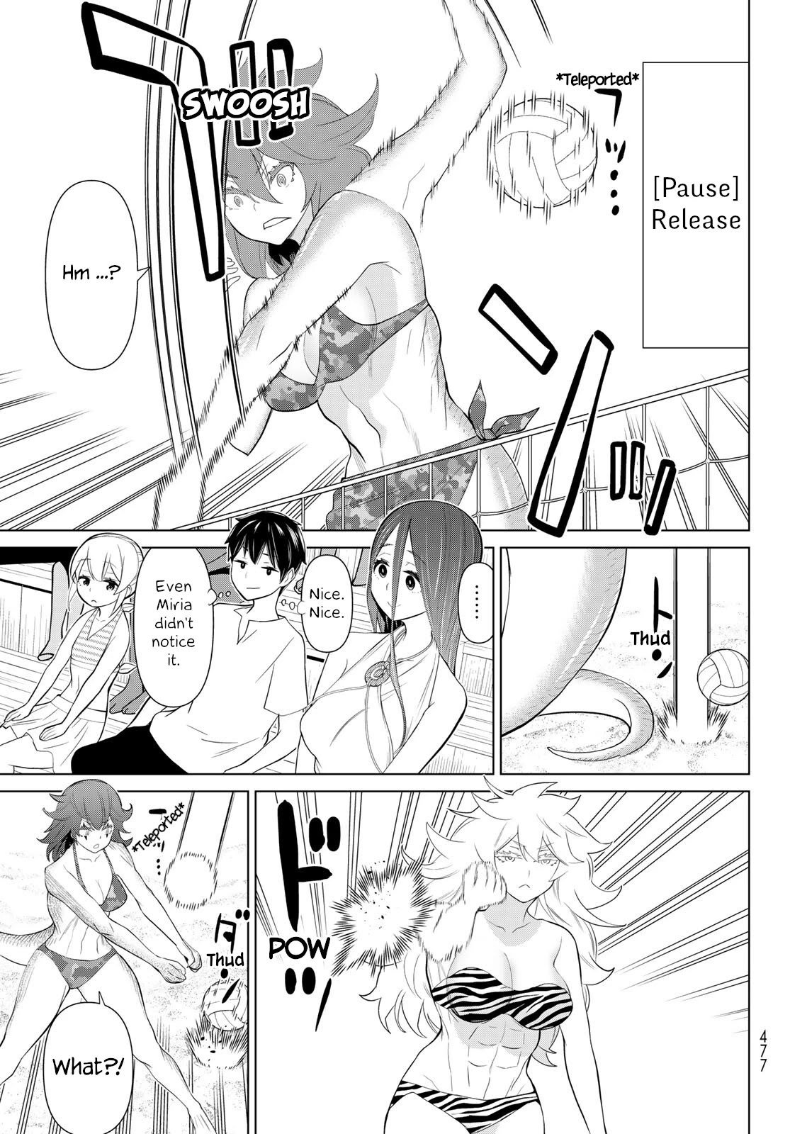Time Stop Brave Chapter 28 page 34 - Chapter 28: Volleyball and Stop