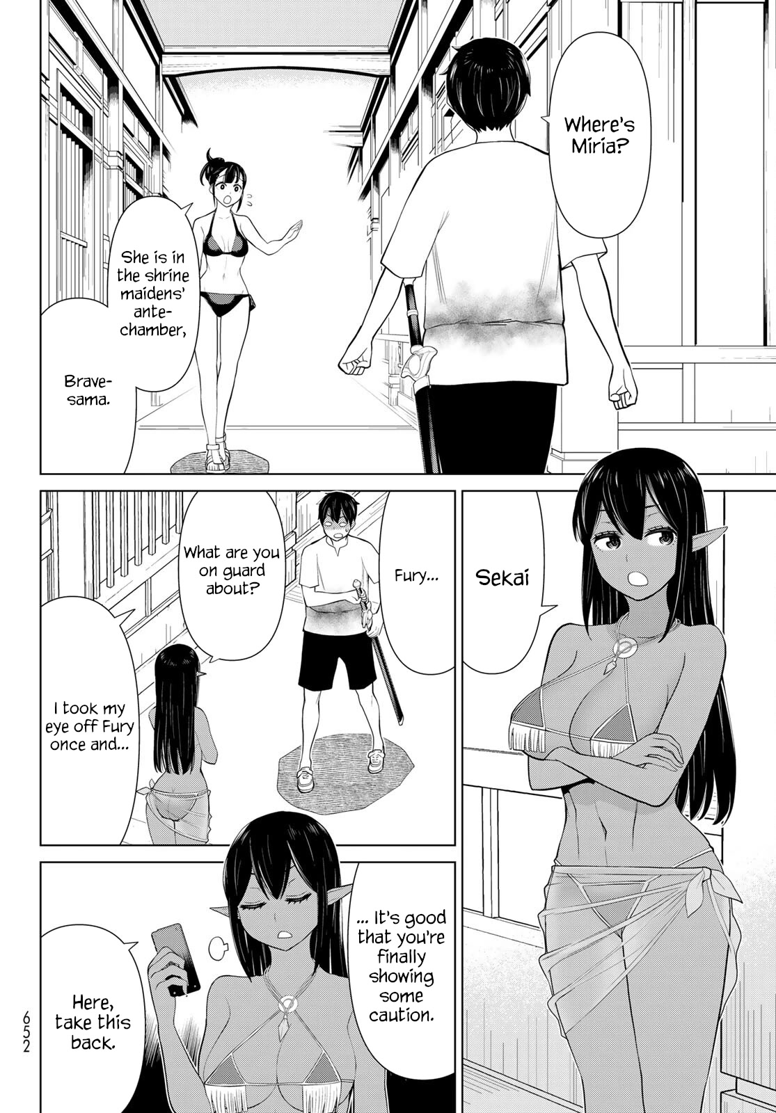 Time Stop Brave Chapter 34 page 12 - Chapter 34: Wrap-up-Party and Stop
