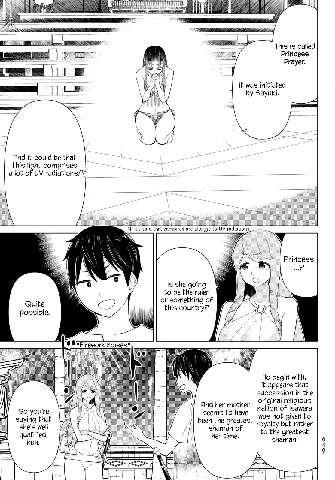 Time Stop Brave Chapter 34 page 9 - Chapter 34: Wrap-up-Party and Stop