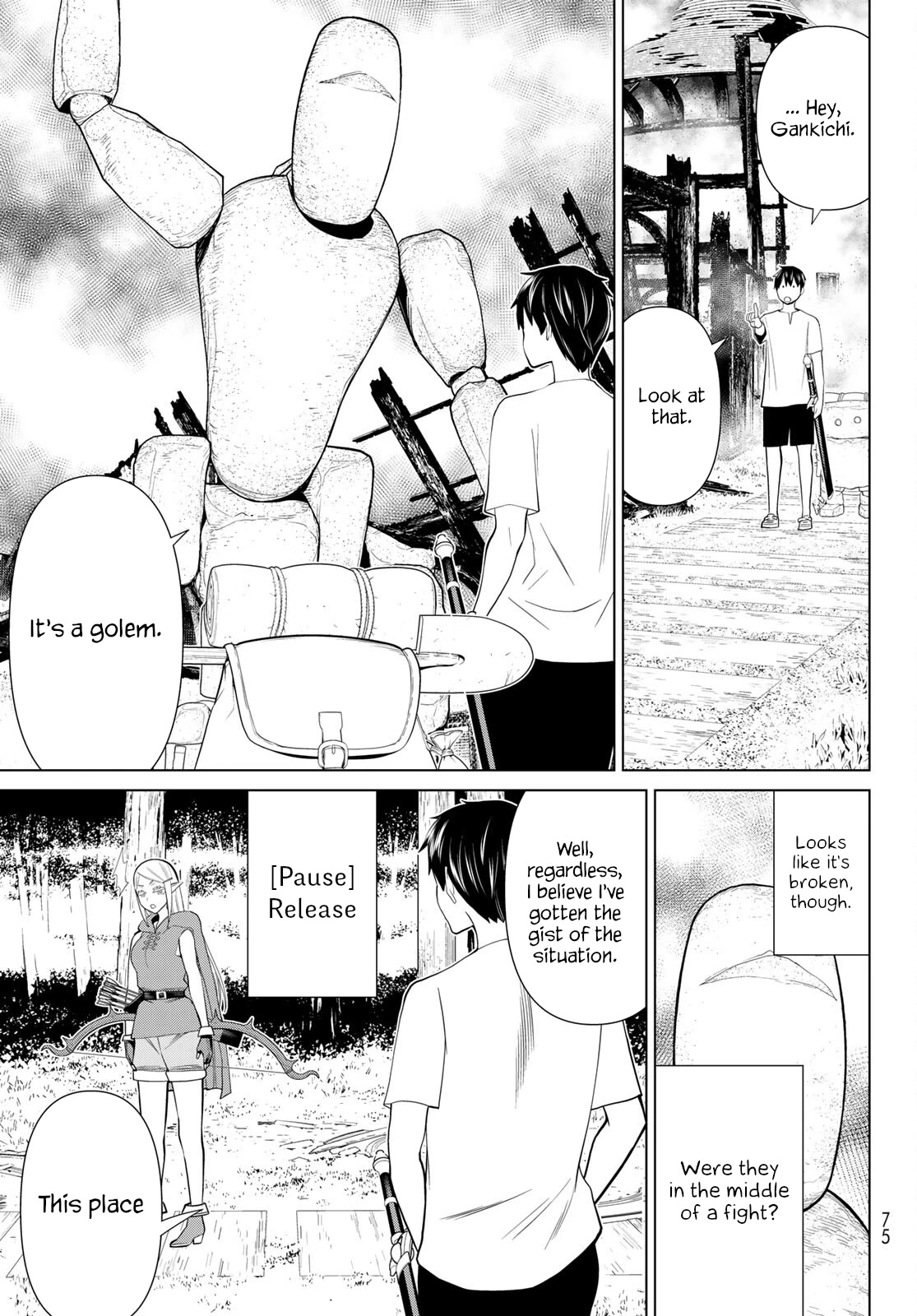 Time Stop Brave Chapter 35 page 12 - Chapter 35: Elf and Stop