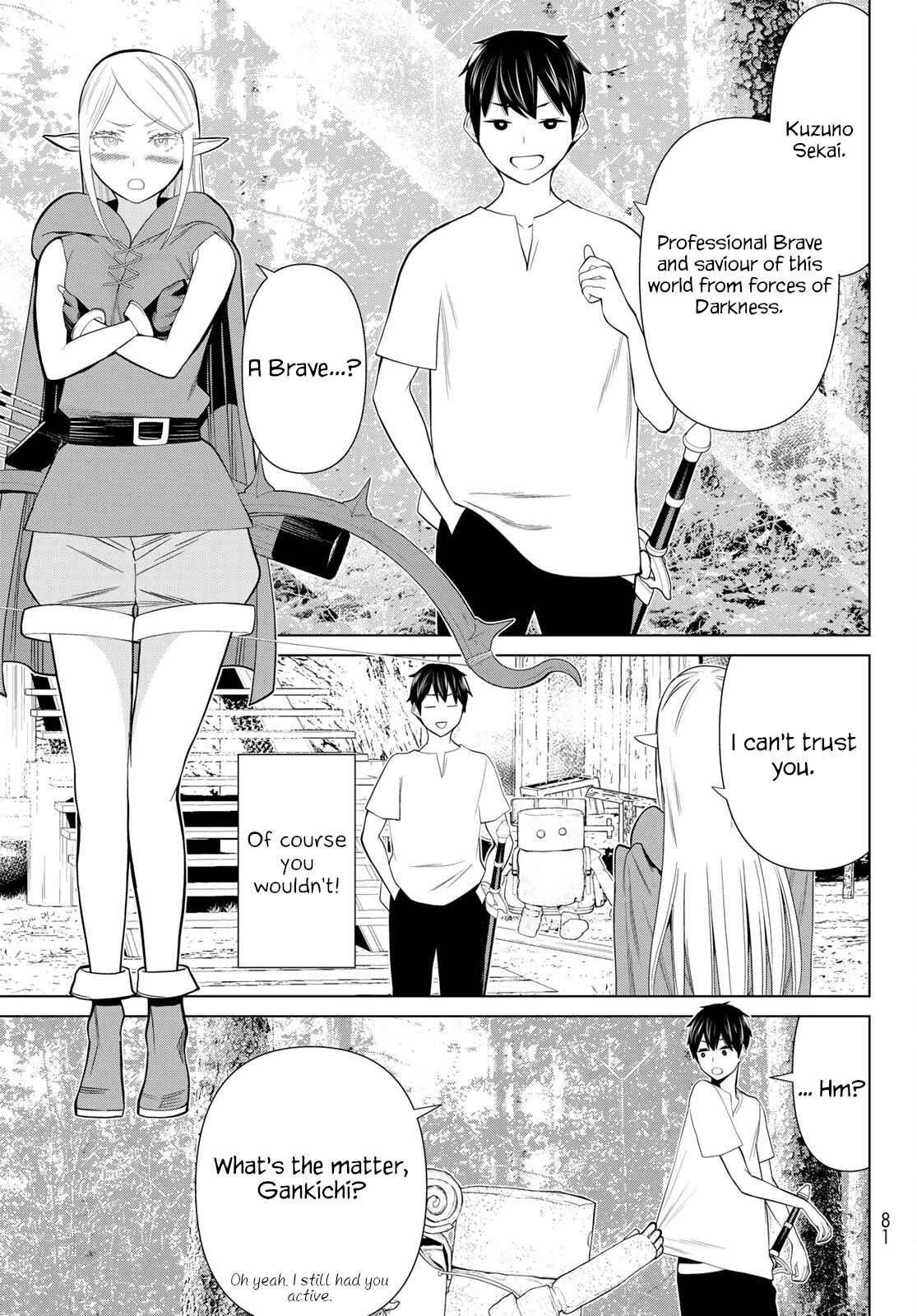 Time Stop Brave Chapter 35 page 17 - Chapter 35: Elf and Stop