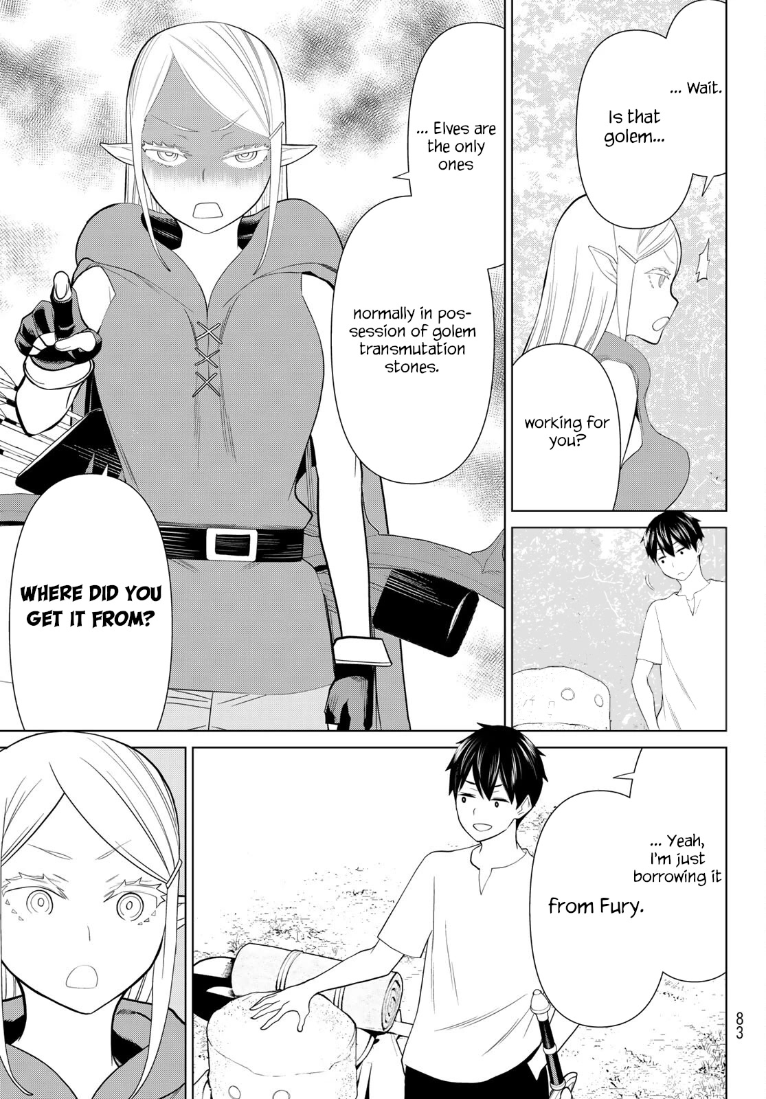 Time Stop Brave Chapter 35 page 19 - Chapter 35: Elf and Stop