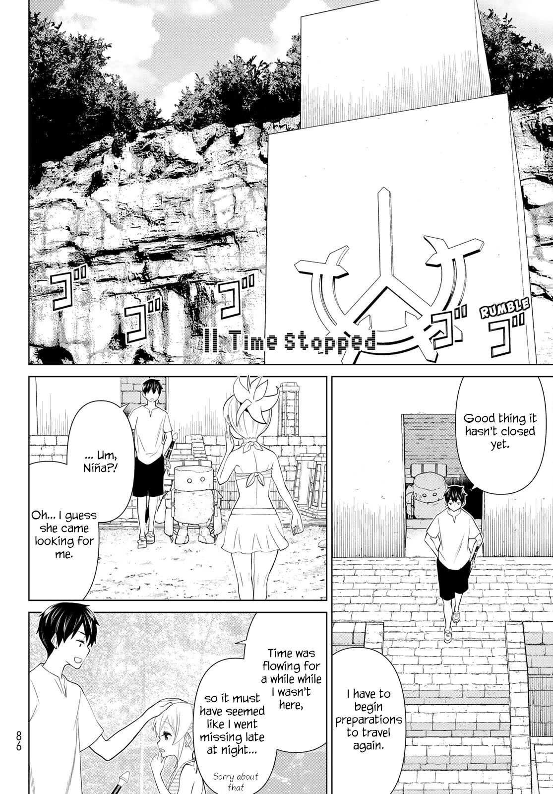 Time Stop Brave Chapter 35 page 22 - Chapter 35: Elf and Stop