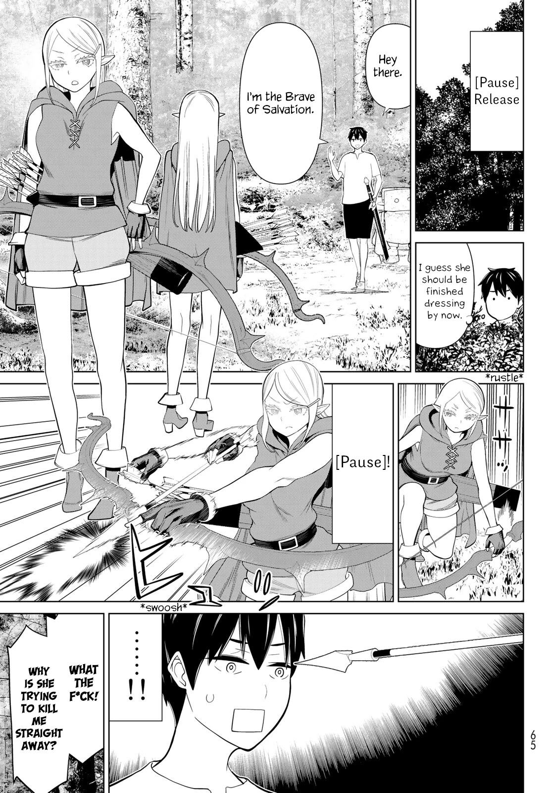 Time Stop Brave Chapter 35 page 3 - Chapter 35: Elf and Stop