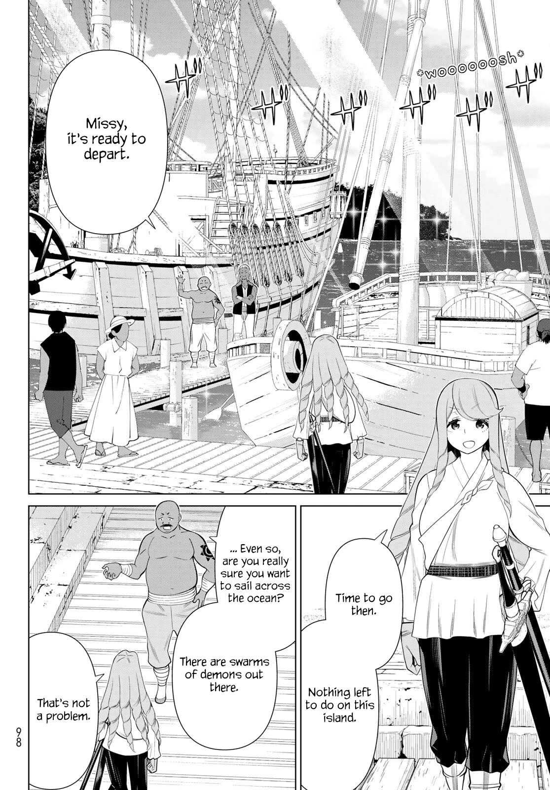 Time Stop Brave Chapter 35 page 34 - Chapter 35: Elf and Stop