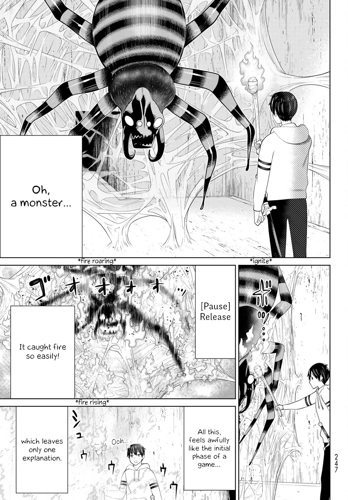 Time Stop Brave Chapter 36 page 14 - Chapter 36: Tutorial and Stop