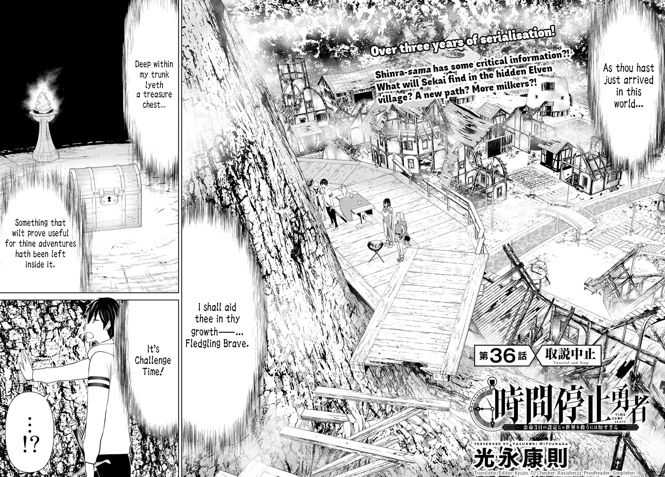 Time Stop Brave Chapter 36 page 2 - Chapter 36: Tutorial and Stop