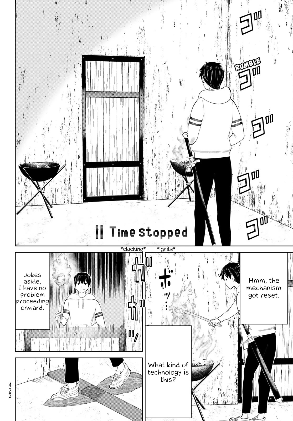 Time Stop Brave Chapter 37 page 13 - Chapter 37: Past and Stop