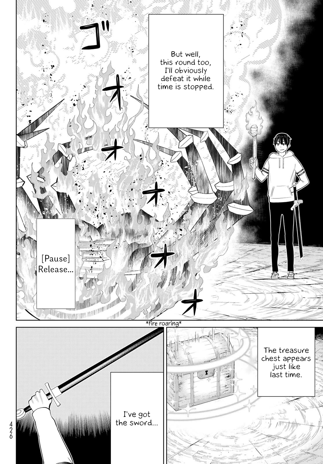 Time Stop Brave Chapter 37 page 17 - Chapter 37: Past and Stop