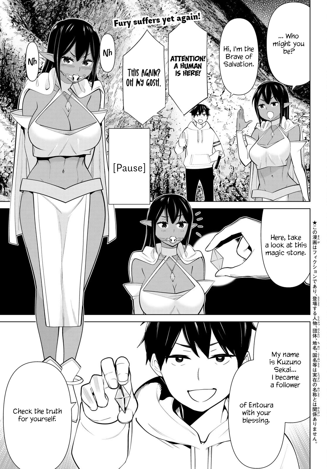 Time Stop Brave Chapter 41 page 1 - Chapter 41: MagicStone and Stop