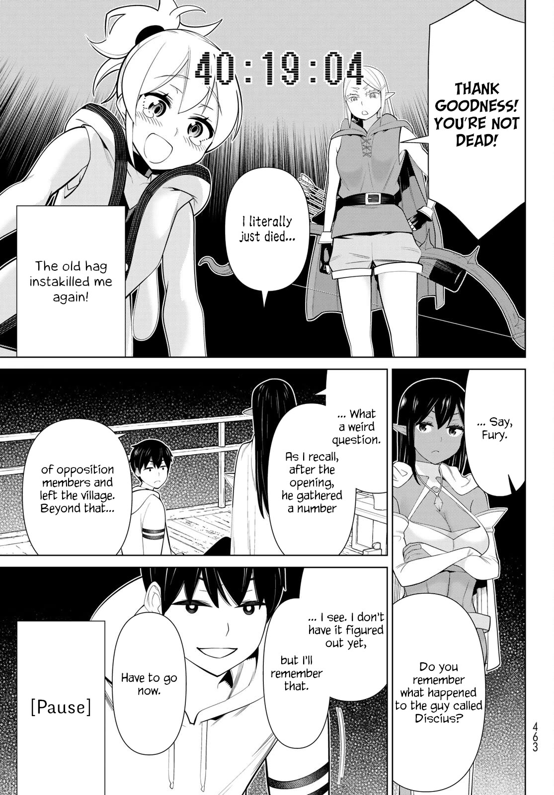 Time Stop Brave Chapter 41 page 34 - Chapter 41: MagicStone and Stop