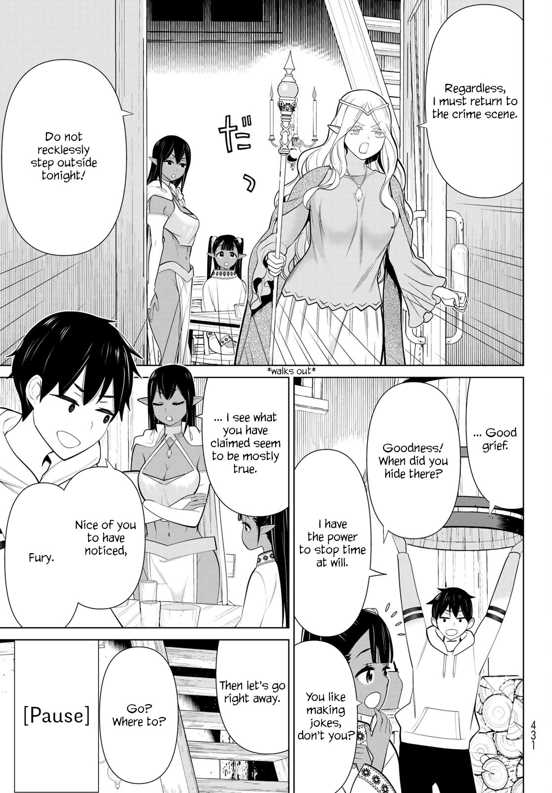 Time Stop Brave Chapter 41 page 5 - Chapter 41: MagicStone and Stop
