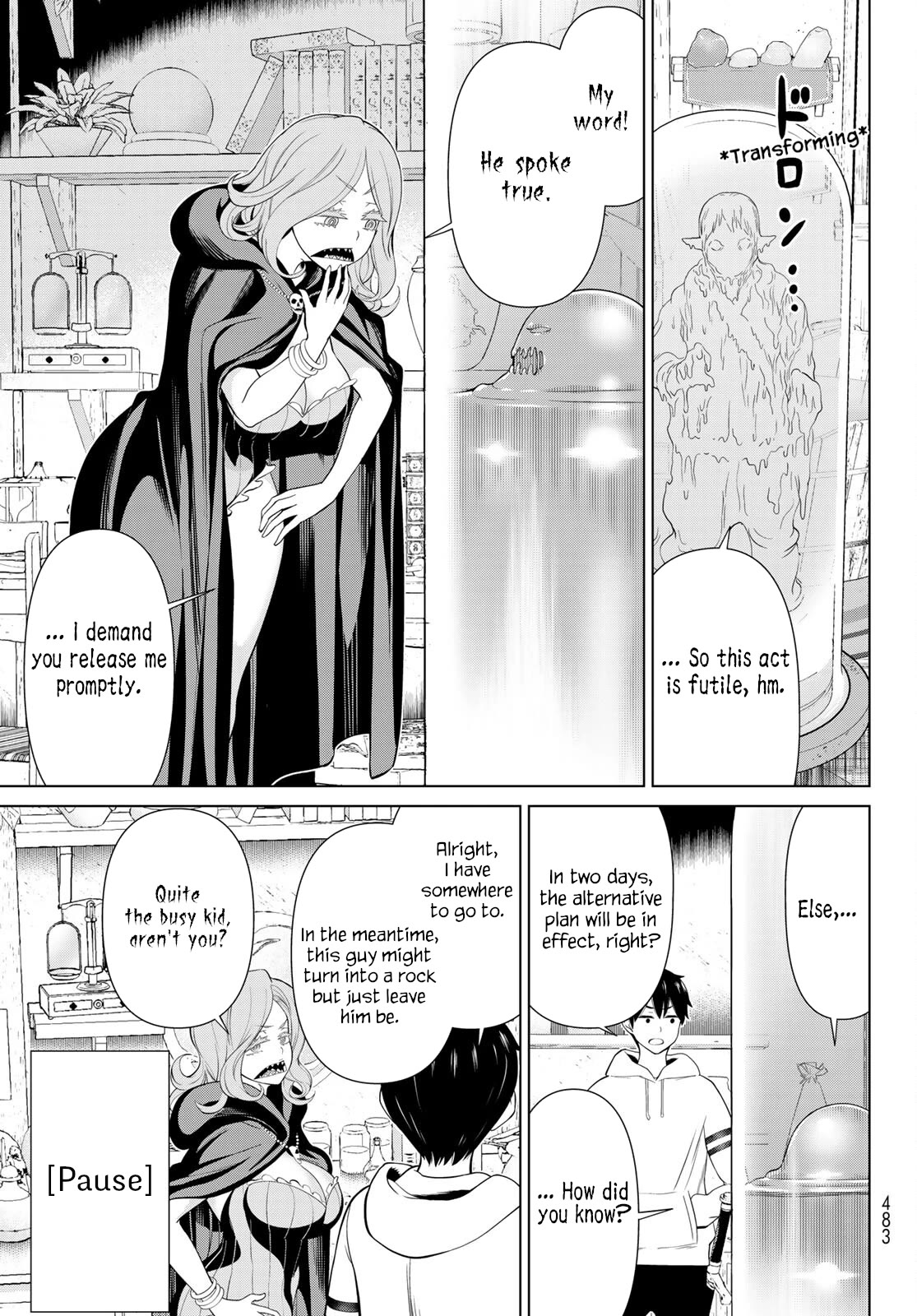 Time Stop Brave Chapter 42 page 5 - Chapter 42: Fourth and Stop