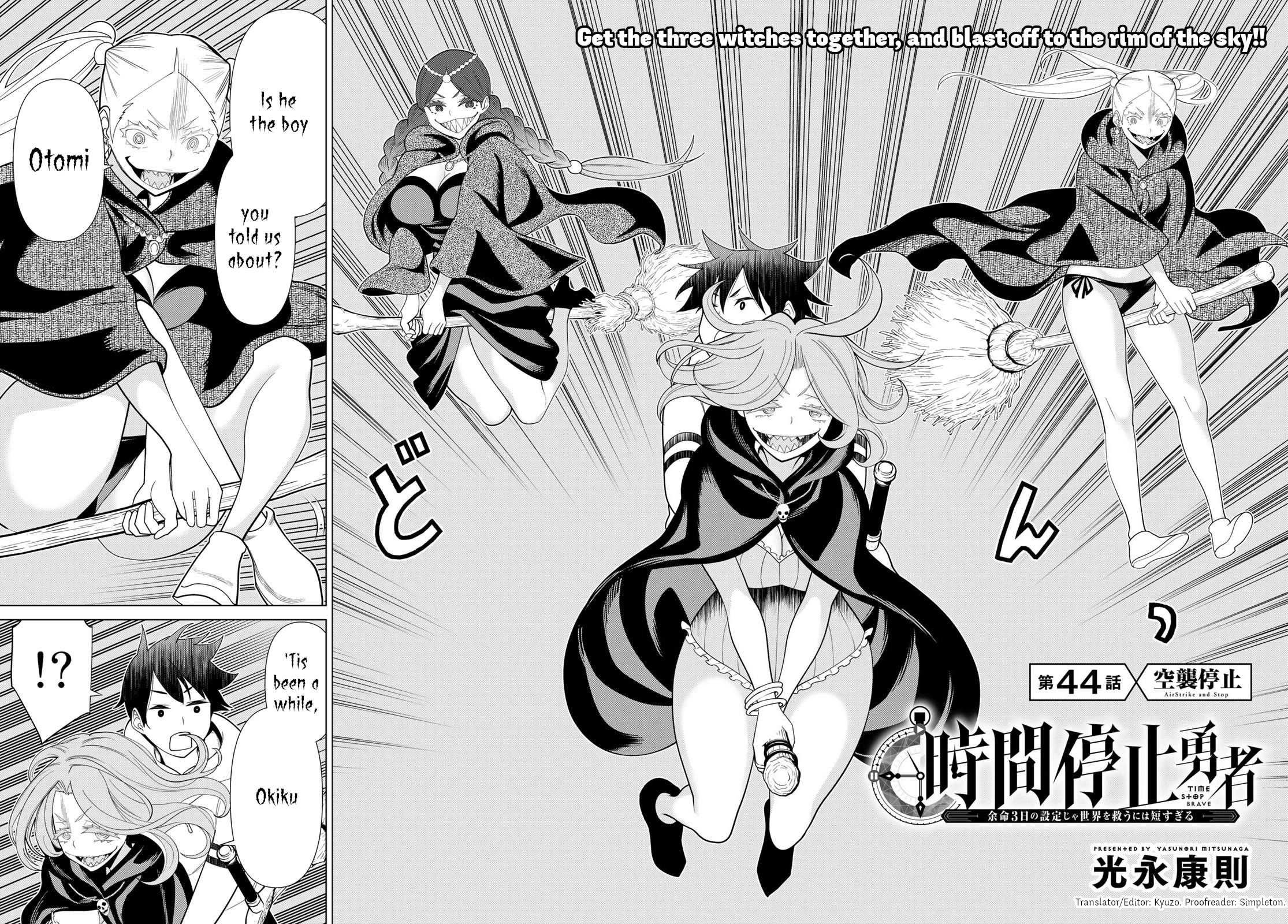 Time Stop Brave Chapter 44 page 2 - Chapter 44: AirStrike and Stop