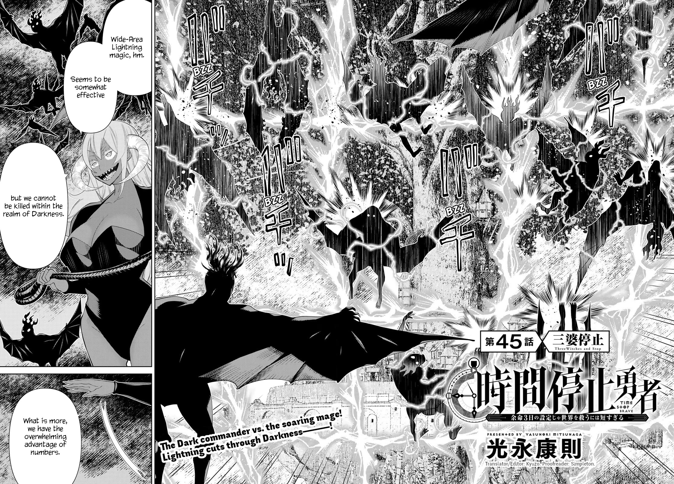 Time Stop Brave Chapter 45 page 2 - Chapter 45: ThreeWitches and Stop