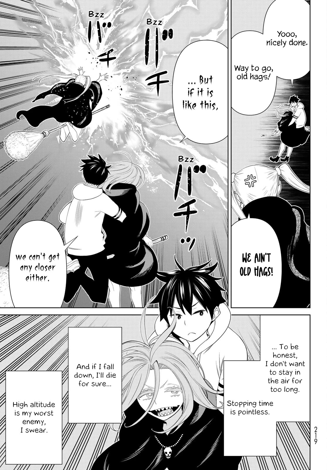 Time Stop Brave Chapter 45 page 6 - Chapter 45: ThreeWitches and Stop