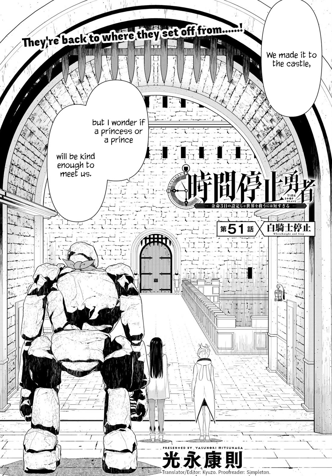 Time Stop Brave Chapter 51 page 2 - Chapter 51: WhiteKnight and Stop