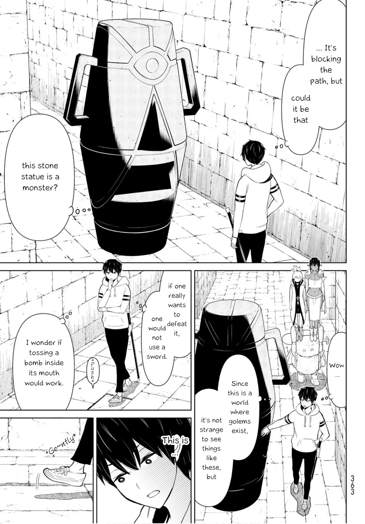 Time Stop Brave Chapter 6 page 22 - Chapter 6: Bathhouse and Stop