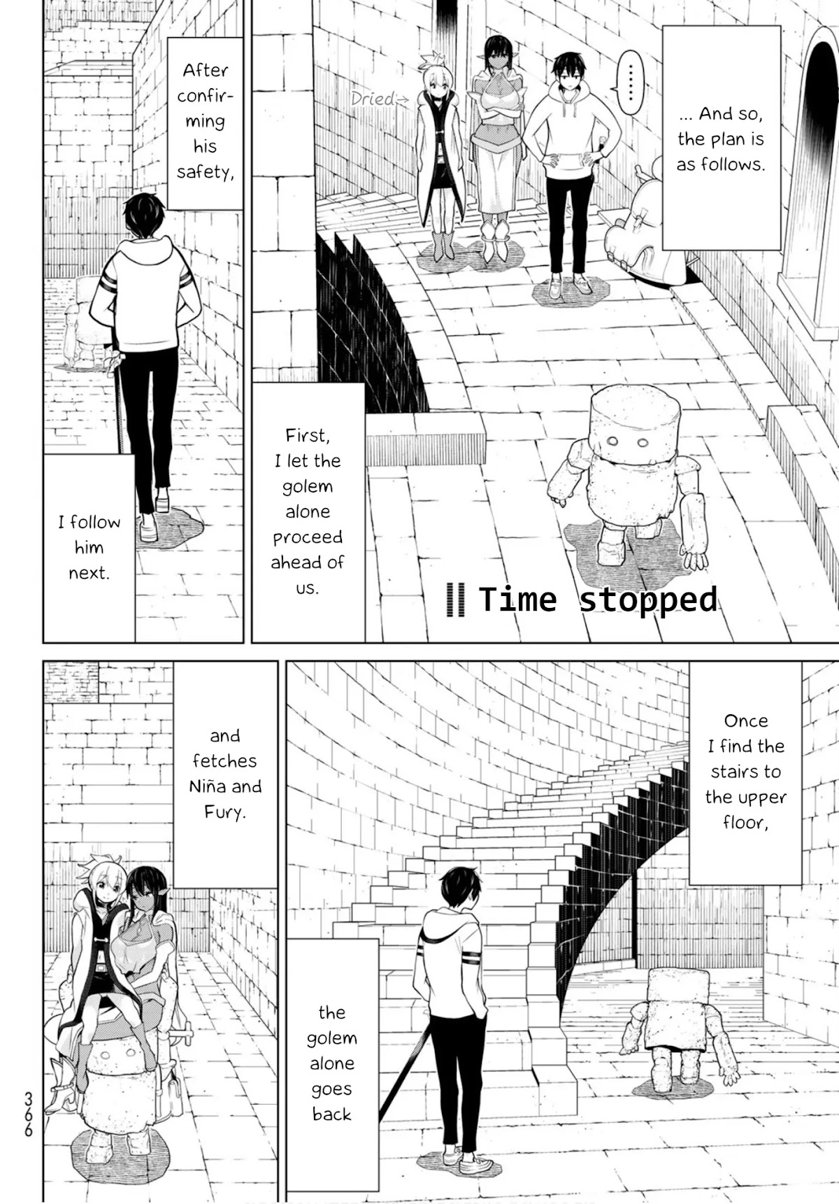 Time Stop Brave Chapter 6 page 25 - Chapter 6: Bathhouse and Stop