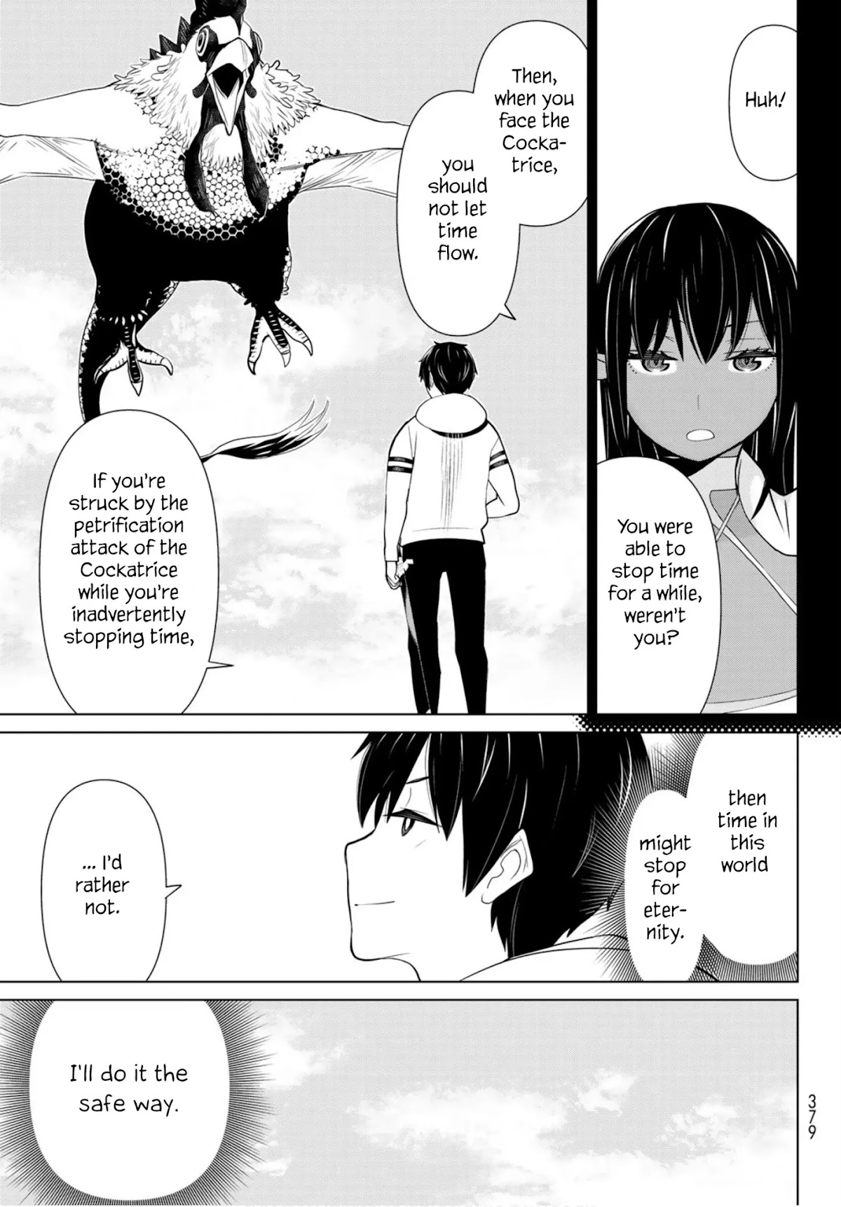 Time Stop Brave Chapter 6 page 36 - Chapter 6: Bathhouse and Stop