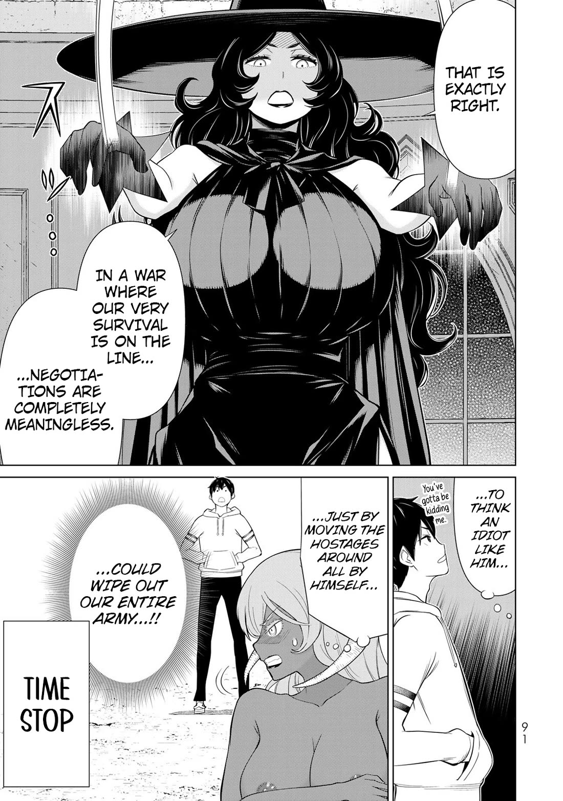 Time Stop Brave Chapter 62 page 13 - Chapter 62: Home run and Stop