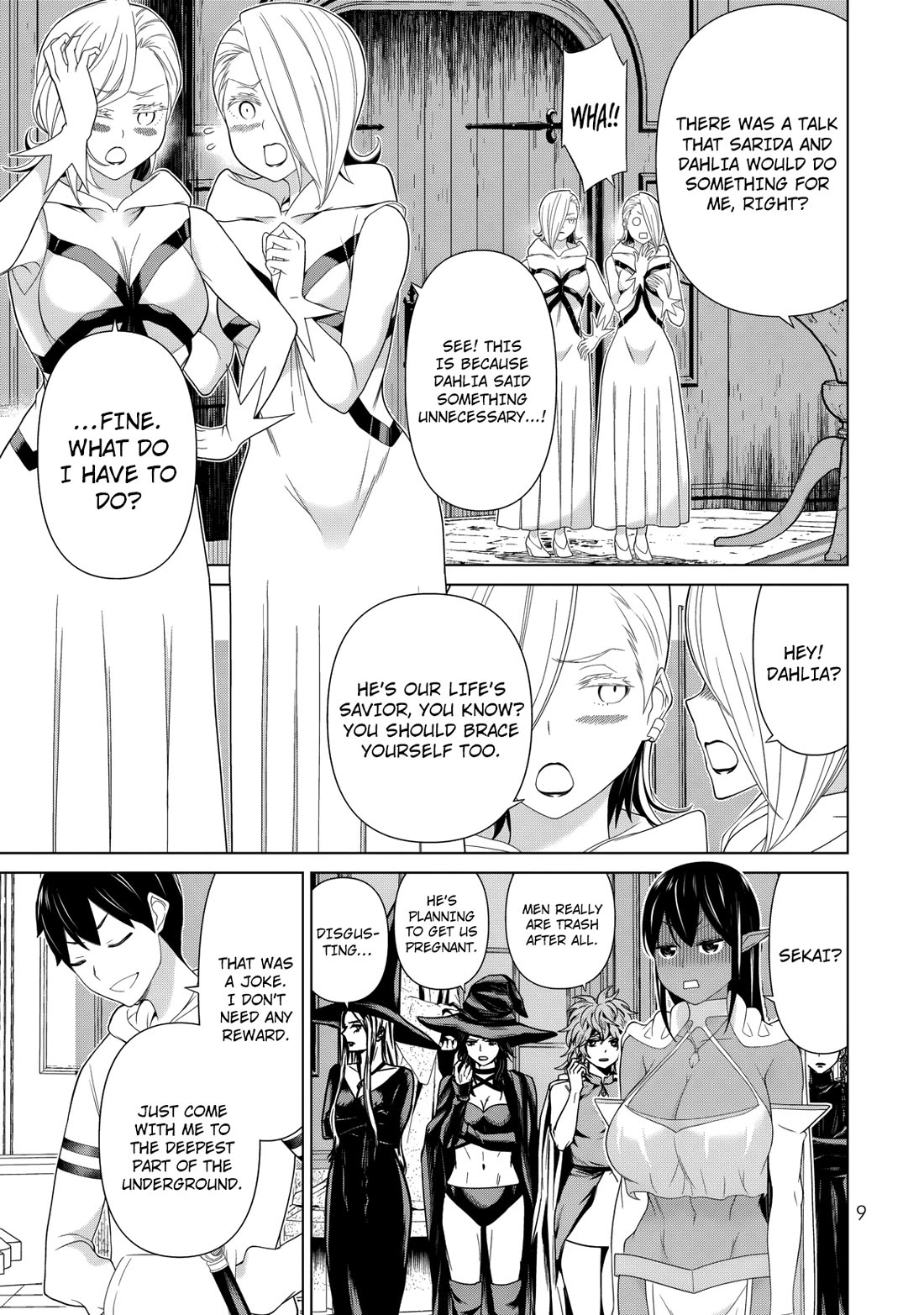 Time Stop Brave Chapter 64 page 9 - Chapter 64: Teardrop and Stop