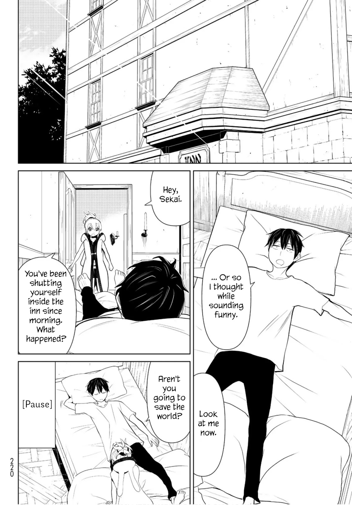 Time Stop Brave Chapter 7 page 16 - Chapter 7: Chaos and Stop